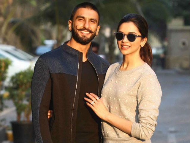 Ranveer Singh and Deepika Padukone