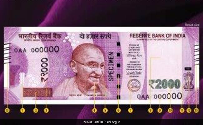 Image result for New 2000 rupees note image
