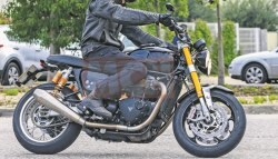 Resurrected Triumph Speed Twin Spotted Testing For The First Time