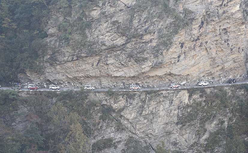 The Roads Offered A Panoramic View of the Himalayan Mountain Range