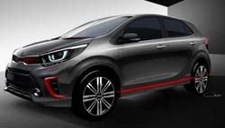 Next Generation Kia Picanto Sketches Revealed