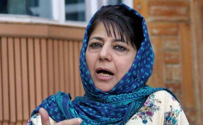 Won't Shy Away From Taking Tough Decisions For Jammu And Kashmir: Chief Minister Mehbooba Mufti - NDTV