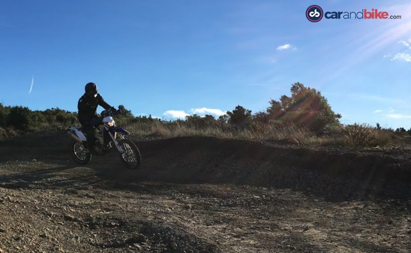 Sherco 450 SEF-R Enduro in action