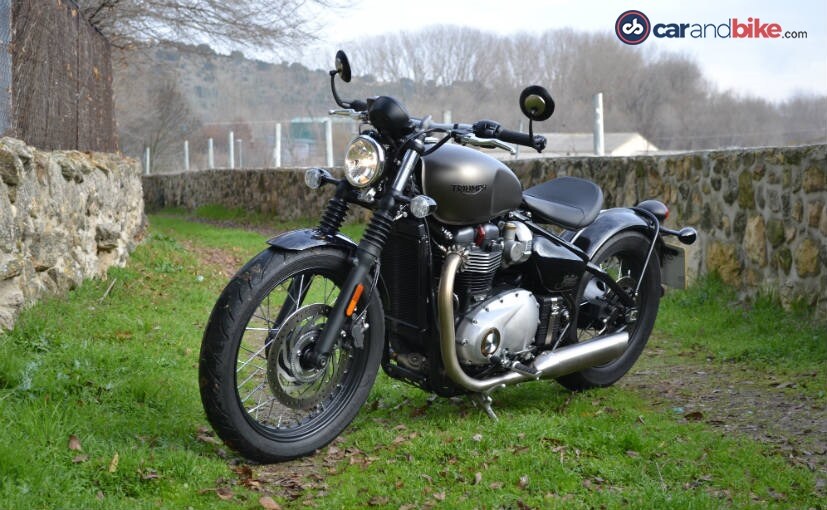 Triumph Bonneville Bobber First Ride Review