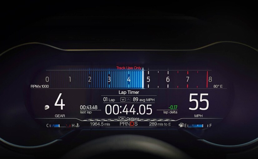 ford mustang facelift digital console