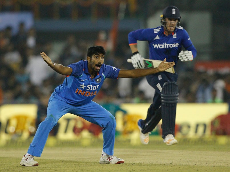 India vs England: Jasprit Bumrah removes Alex Hales.