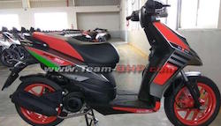 Aprilia SR150 Race Edition Spied Undisguised Ahead Of Launch