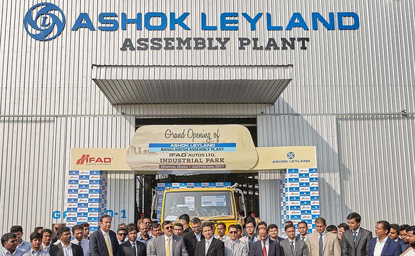 Ashok Leyland announced the opening of its new assembly plant in Dhaka, Bangladesh. The plant will be built over a period of 15 months and will be spread over an area of 37 acres. Ashok Leyland and IFAD Autos Limited, Bangladesh have entered into a joint collaboration for this plant.