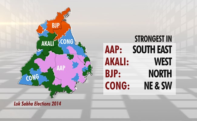 different regions vote