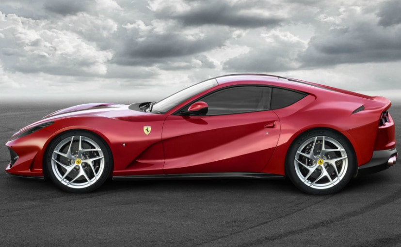 ferrari 812 superfast side profile