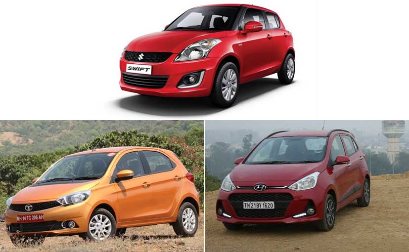 Hyundai Grand i10 VS Maruti Suzuki Swift VS Tata Tiago: Spec Comparison
