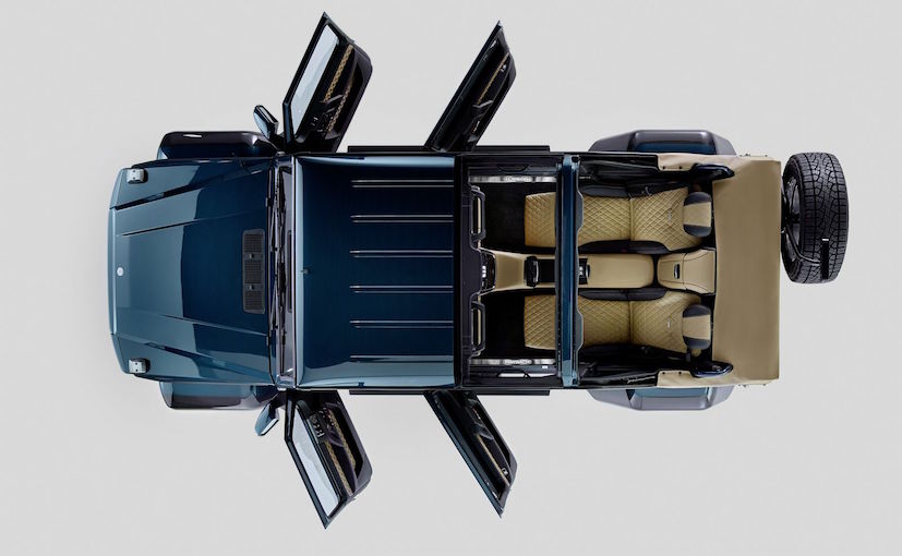 mercedes maybach g650 top view