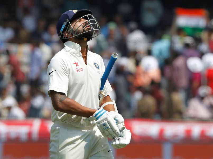 murali vijay out vs bangladesh