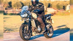 New Generation Triumph Tiger 800 Spotted Testing