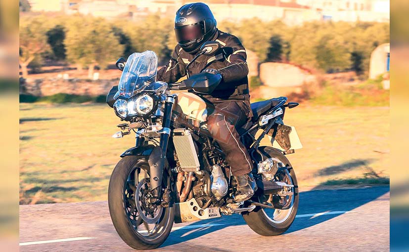New Generation Triumph Tiger 800 Spotted Testing