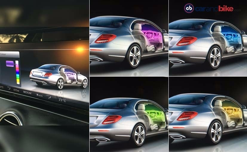 New Mercedes-Benz E-Class Ambient Lighting