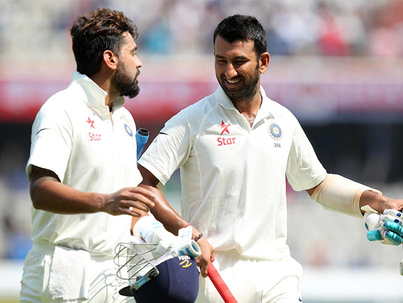 pujara and vijay