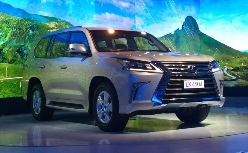 lexus lx 450d was imported to india last year