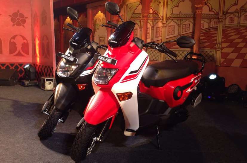 Honda Cliq 110 cc Scooter Launched In India; Priced At Rs. 42,499 Honda Cliq 110 cc Scooter Launched In India; Priced At Rs. 42,499