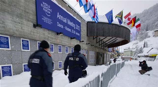 Davos 2012: Financial fragility and igloo protests Davos 2012: Financial fragility and igloo protests