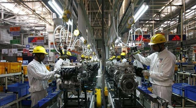 Pranab Mukherjee's term by the numbers: 5 key indicators A Maruti Suzuki plant in Gurgaon. Photo: Reuters