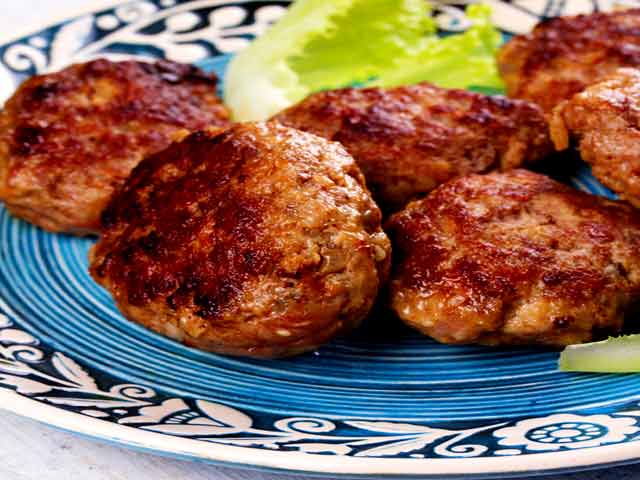 Shikampur Kebab with Parantha