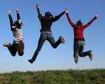 In adolescence, happier often means healthier