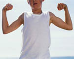Boys hitting puberty a year earlier