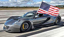 Hennessey Venom GT - the fastest car in the world?