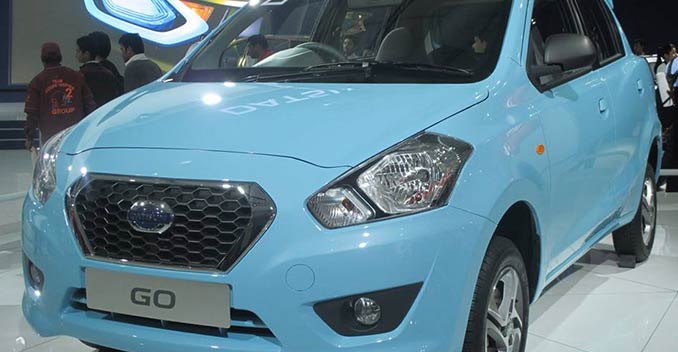 Datsun Go hatchback showcased at Auto Expo 2014