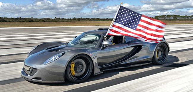Hennessey Venom GT - the fastest car in the world?