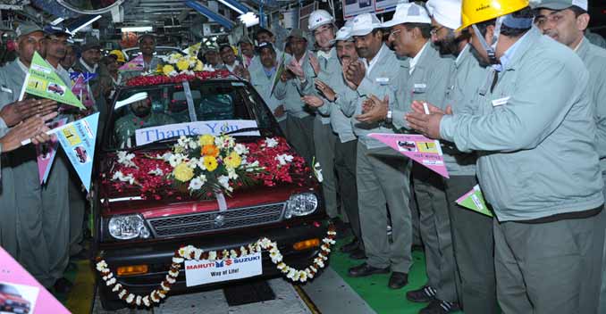 The Maruti 800 Rolls into the Sunset!