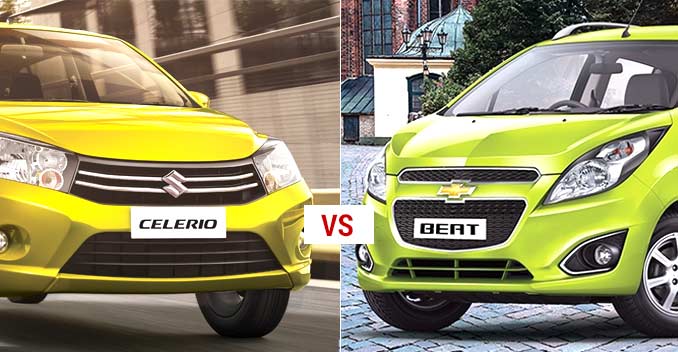 Hatches at loggerheads- Maruti Celerio vs Chevrolet Beat