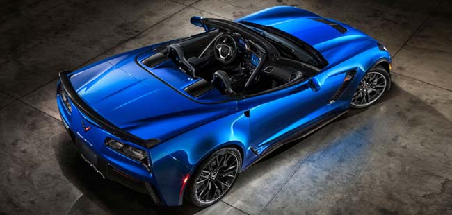 Chevrolet Corvette Z06 Convertible revealed