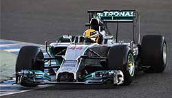 2014 F1 Chinese Grand Prix: Hamilton faster than Alonso in FP2