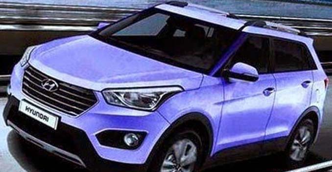 Hyundai ix25 sub-compact SUV's picture leaked