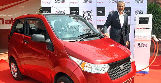 Mahindra Reva launches an easy ownership scheme for e2o electric car