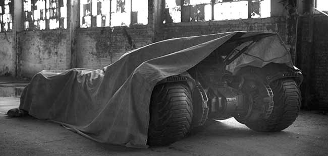 New Batmobile from Batman vs Superman Teased