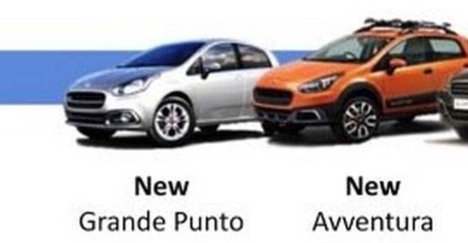14 Fiat Punto Facelift S Picture Leaked