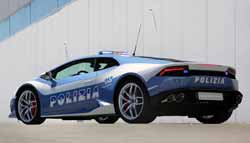 Lamborghini Donates the New Huracan LP 610-4 Polizia to the Italian State Police