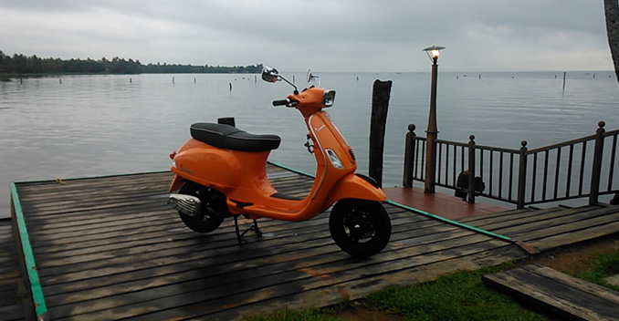 Discovering Kerala With a Vespa