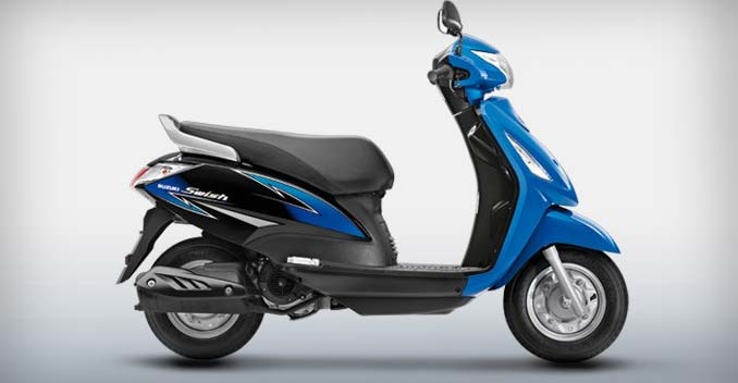 Suzuki Swish 125cc Scooter Receives Cosmetic Updates
