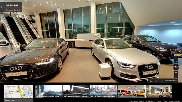 Get a Virtual Tour of Audi's South Delhi Showroom