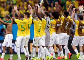 फीफा विश्वकप 2014 : ब्राजील ने कैमरून को 4-1 से हराया