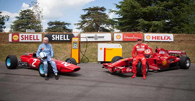 Raikkonen, Surtees and Hamilton Woo the Crowd on Last Day of Goodwood Festival