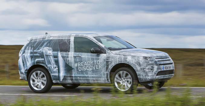 Land Rover Teases the 2015 Discovery Sport