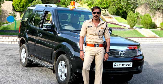 Singham Returns in Safari Storme; Drops Mahindra Scorpio