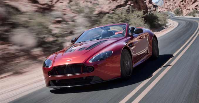 Aston Martin V12 Vantage S Roadster Revealed