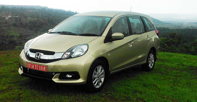 First Drive Honda  Mobilio  CarandBike