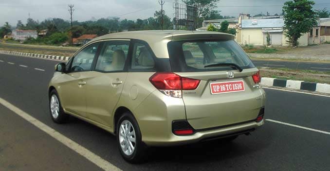  Honda  Mobilio  MPV Launched Priced at Rs 6 49 Lakh 